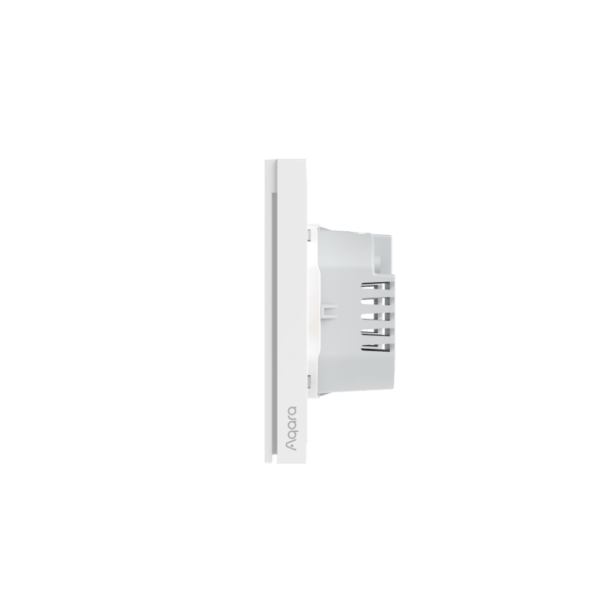 Выключатель одноклавишный без нейтрали | Aqara Smart Wall Switch H1 EU (No Neutral, Single Rocker) — изображение 2