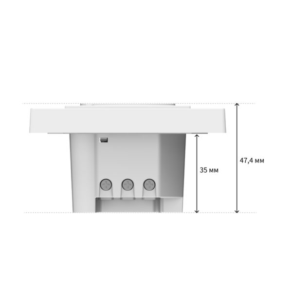 Умная встраиваемая Zigbee розетка | Aqara Wall Outlet H2 EU — изображение 4
