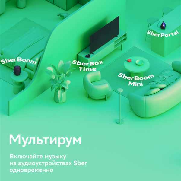 Умная колонка Sber SberBoom Mini с семейством ассистентов Салют — изображение 27
