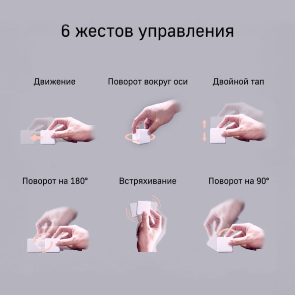 Куб управления Aqara Cube T1 Pro — изображение 5