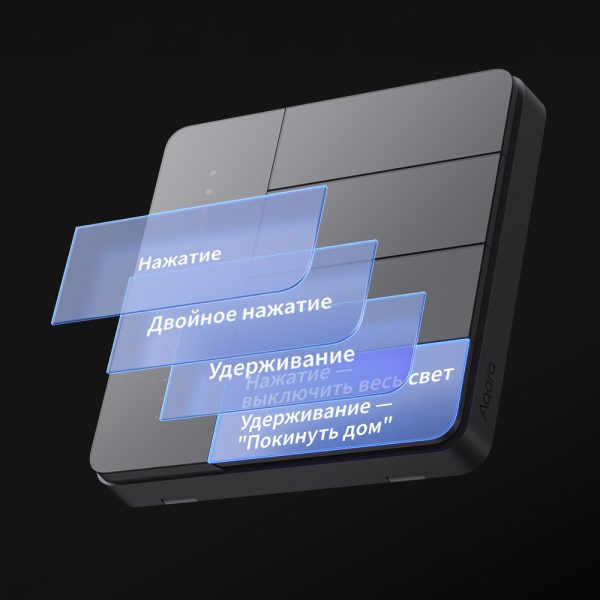 Умный настенный выключатель Aqara Z1 Pro — изображение 6