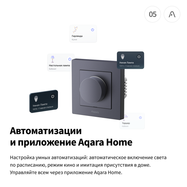 Настенный диммер H2 EU | Dimmer Switch H2 — изображение 13