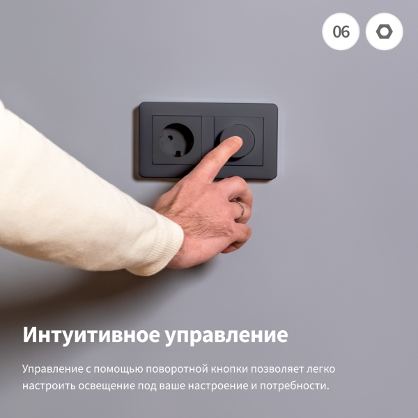 Настенный диммер H2 EU | Dimmer Switch H2 — изображение 12