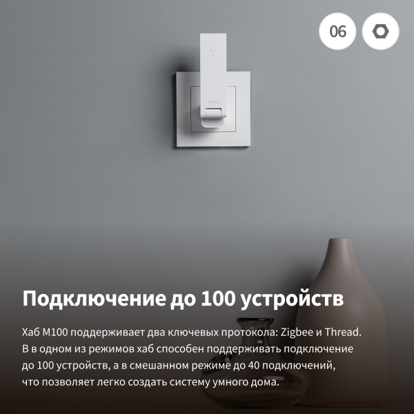 Центр умного дома М100 | Aqara Hub M100 — изображение 5